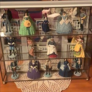 Gone With The Wind Franklin Mint Miniature Figurin